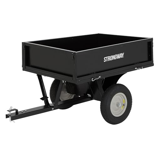 Strongway ATV Trailer with Dump Bed