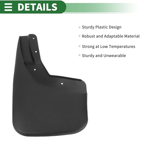 Image of Motoforti Mud Flaps Splash Guards Mud Guards for Chevrolet Silverado 2014-2018 W /Mount Accessories