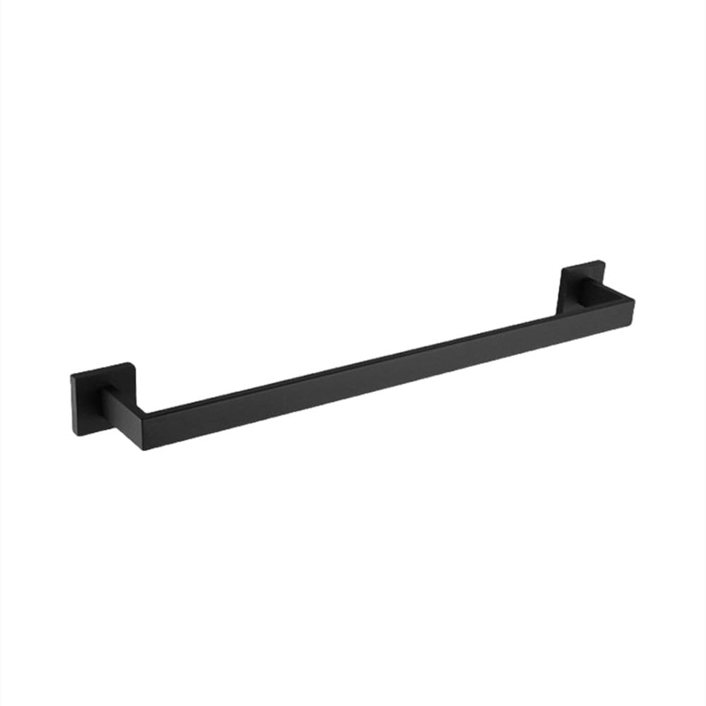 BKSXSOP Black Bronze Polished Mirror Finish Towel Bar Holder, Bathroom Accessories Set with Toilet Paper Robe Hook, and Ring for Stylish Décor