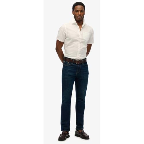 Chemise en coton et lin Superdry - vue 6