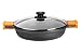 Produktbild Bra Niedriger Kochtopf aus Aluminiumguss mit Deckel, effizient, 28 cm, Induktion