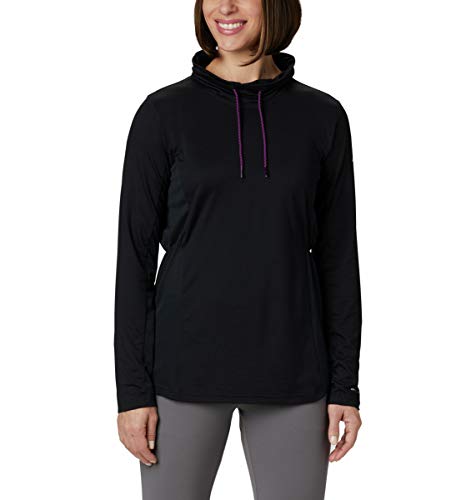 Columbia Women's Piney Ridge Long Sleeve Knit, Black, XX-Large