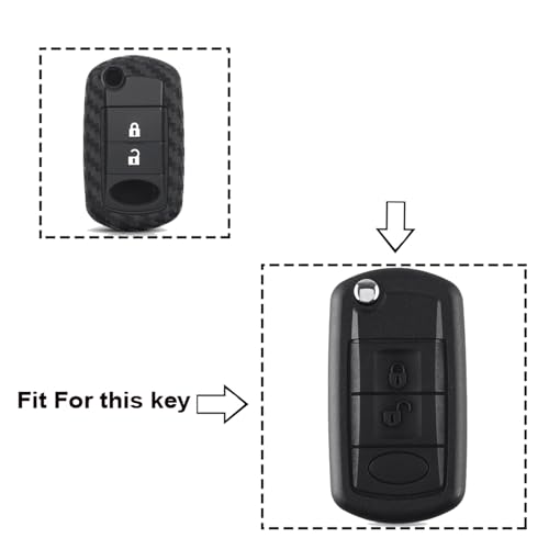 Etui clés télécommande silicone Range Rover Sport protège boîtier usé LR3 Discovery
