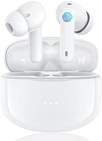 5.1 Bluetooth Wireless Earbuds Running Earphones For Android IPhones Noise Cancelling Ear buds IPX 5 Waterproof Stereo Headphone Touch Control Auto Pair USB C Earphones For Samsung IOS Smartphones.