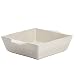 Ayesha Curry Home Collection Stoneware Square Baker, 8-Inch x 8-Inch, Cream