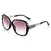 FEISEDY Women Square Reading Sunglasses Sparkling Composite Shiny Frame Sun Reader Glasses B2923