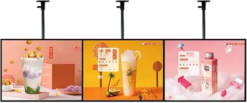 Support de panneau lumineux mural avec caisson publicitaire LED alu mince