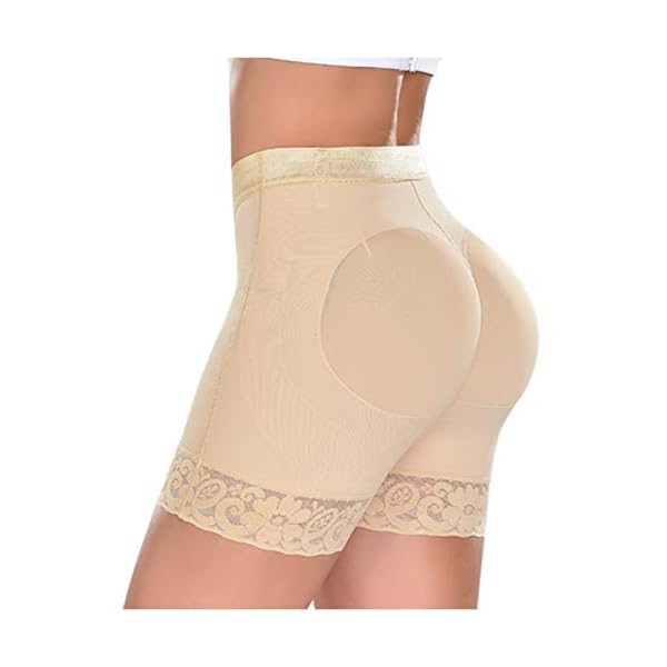 MD-0322-High-Waist-Body-Shaper-Butt-Lifter-Slimmer-Shorts-Fajas-Levanta-Cola M&D Fajas Colombianas Butt Lifting Shorts Levanta Gluteos Colombianos Beige M