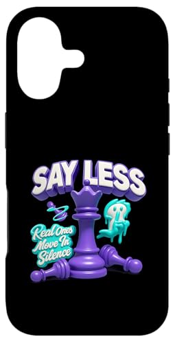 Say Less Real Ones Move In Silence �`�F�X �X�|�[�c�I�� �X�}�z�P�[�X iPhone 17 �p