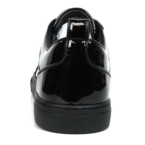 FI-2415-2 Patent Leather Cap tor Lace up Sneaker3