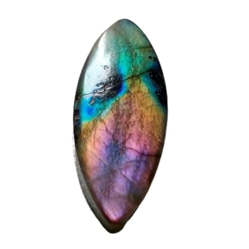 Pierre de labradorite naturelle marquise pour composer votre propre collier ou bague