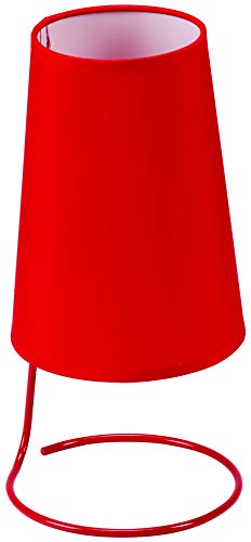 King Home Tischleuchte, Rot Cover