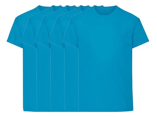 T-shirt enfant à manches courtes en coton pour l'école et les jeux du quotidien