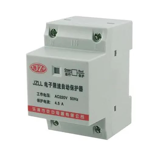 Disyuntor electrónico para proteger electrodomésticos en carril DIN 35mm con CA 220V 2 polos