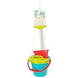 Juego kit limpieza del hogar con accesorios de juguetes como la fregona o la escoba realizado en productos no tóxicos, ideal para que los más peques puedan jugar y divertirse.