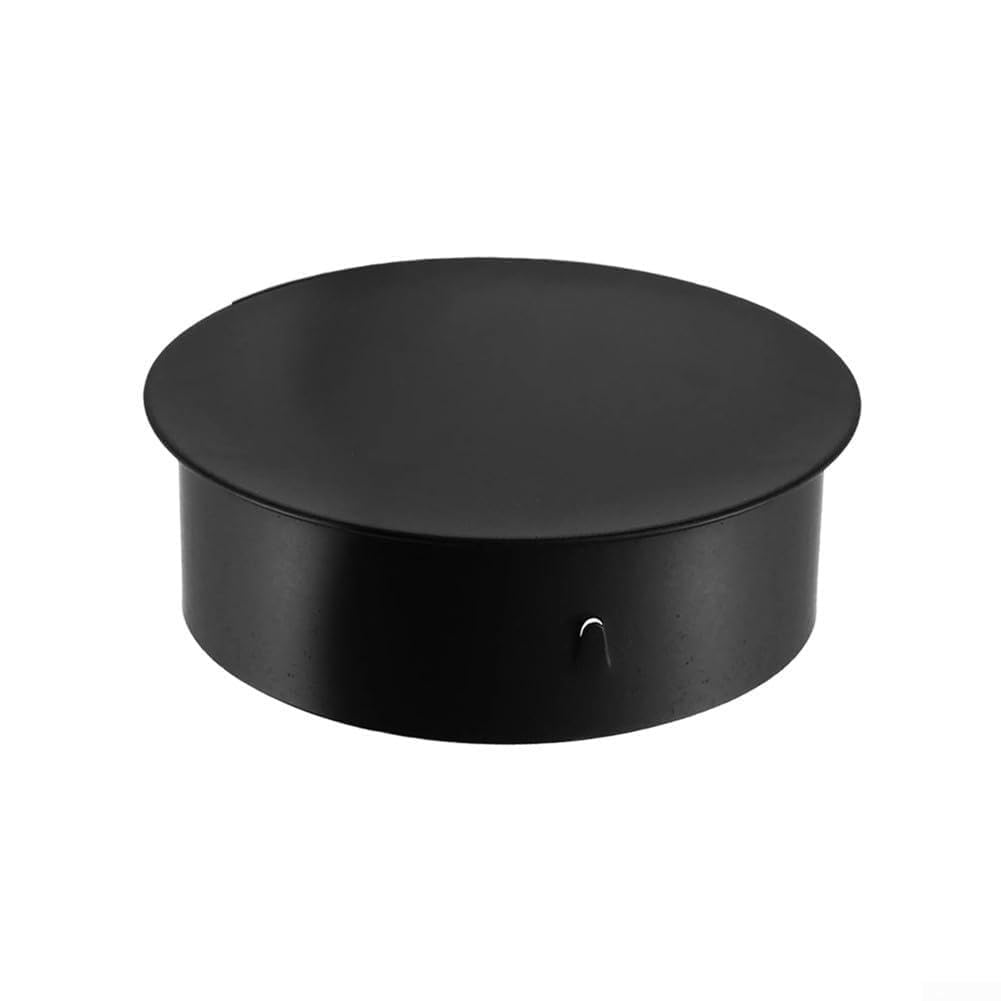 Tapa de chimenea de acero inoxidable, cubierta de extremo de tubo de combustión, placa de sellado de dedal, tapón de escape para chimenea, resistente a la intemperie, tapa de tubo de alcantarillado — view 7