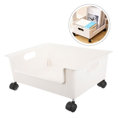 Boîte de rangement à roulettes multifonction pour organiser