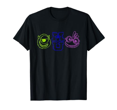 Disney Pixar Monsters University Mike and Randy MU T-Shirt