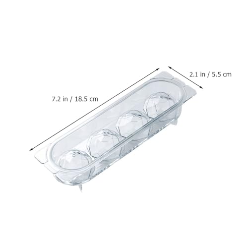Molde para cubitos de hielo esfera 3 cm plástico reutilizable miniatura 2