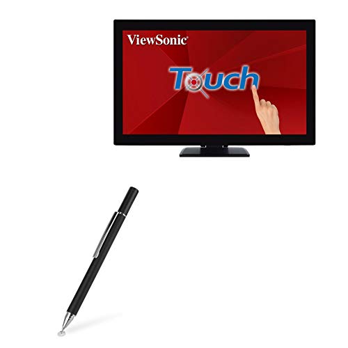 BoxWave Stylus Pen Compatible with Viewsonic TD2760 - FineTouch Capacitive Stylus, Super Precise Stylus Pen for Viewsonic TD2760 - Jet Black