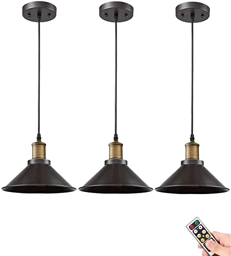 Pendant lights assemblées sans câblage intérieur pour rénovation de plafond