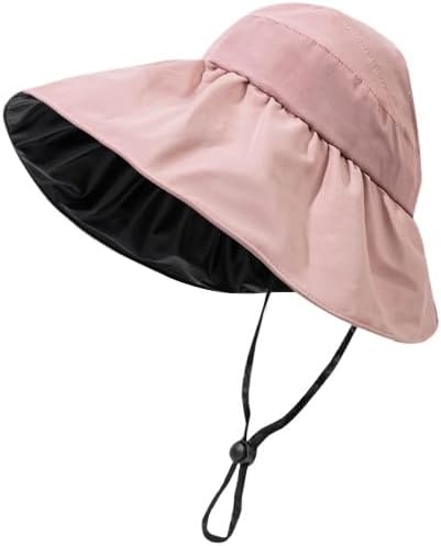 Big Eaves Empty top Sunshade Sunscreen Bucket hat Women's Versatile Summer Outdoor Riding Beach hat
