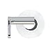 MODONA Toilet Paper Holder with Stainless Steel Roller - Polished Chrome - Oval Series - 5 Year Warrantee
