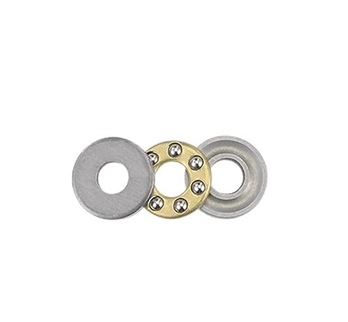 Roulement à billes F3-8M 3mm avec bouclier bimétal étanche pour une rotation fluide axiale