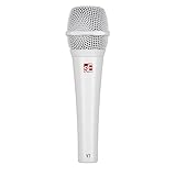 A sublime handheld microphone for stage and studio work Fine-tuned microphone capsule and aluminum voice coil capture crisp, clear sound Supercardioid polar pattern offers impressive isolation and feedback rejection Patented shockmount prevents handl...