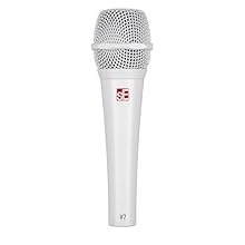 A sublime handheld microphone for stage and studio work Fine-tuned microphone capsule and aluminum voice coil capture crisp, clear sound Supercardioid polar pattern offers impressive isolation and feedback rejection Patented shockmount prevents handl...