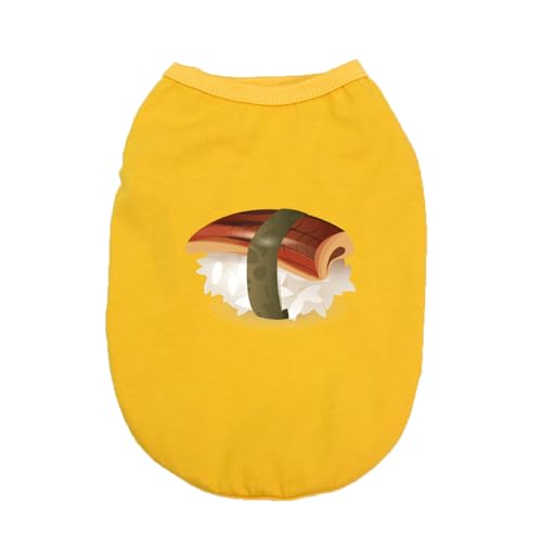 CNJKS 犬 服 おしゃれ 可愛い服犬ドッグウェア ペット犬服 ドッグウエアペット デザイン1 ペット服 小型犬 中型 プレゼント お出掛けTシャツ ノースリーブ 袖なし 通気性 貝殻柄 Tシャツ お散歩 仮装 抜け毛防止