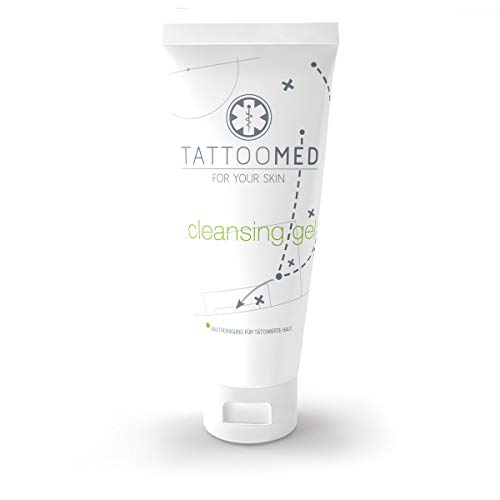 TattooMed Soin pour peau tatouée  Gel nettoyant édition limitée 100 ml