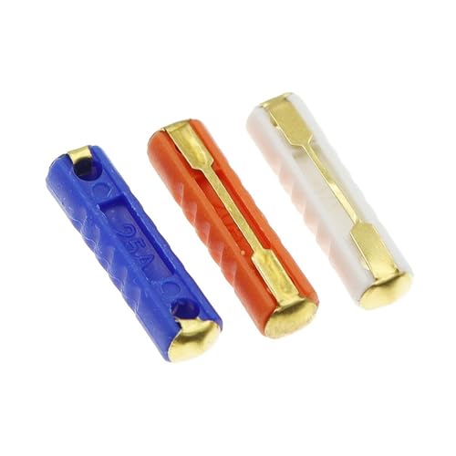 Fusible 10 pièces 6mm multi-ampérage pour protection électrique