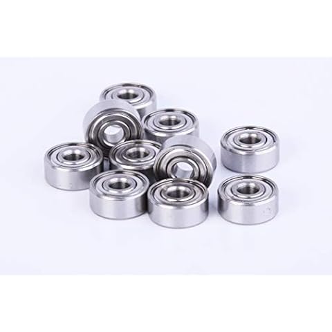 ACER Racing 1/8X3/8 Stainless Ball Bearing R2 Bearing 10 pcs Fishing Reel Bearings Cover