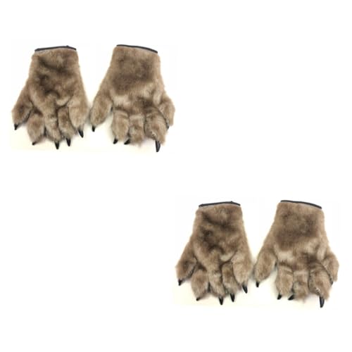 Guantes de carnaval de oso para fiestas de disfraces y animacion de halloween