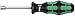 Wera - 5029505001 Kraftform Plus 395 HO 3/8" Professional Nutdriver, 3 5/32" Shaft Length