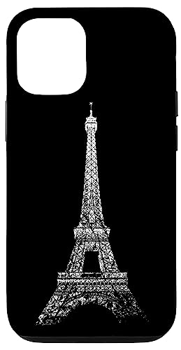 Paris Tour Eiffel Vintage Skyline Love France Eiffel Tower Coque pour iPhone 12/12 Pro