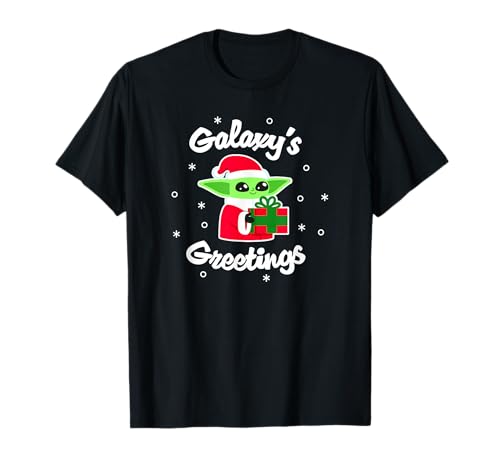 T-shirt Mandalorian Christmas Grogu pour adulte fan de Star Wars