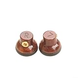 Tappi per le orecchie MMCX di alta qualità: design retrò con bassi profondi da 15,4 mm, design retrò a bassa distorsione per audiofili musica rosso (luminoso)