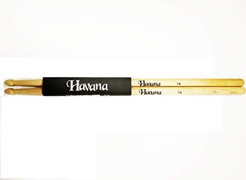 Havana Drumstick 7A pair WoodenTip Sold by ChennaiMusicals-image-35