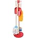 TOY Bambini Cleaning Set 7 Pezzi, Legno Staccabile Giocattolo di Pulizia Set, Comprende A Misura di Bambino, Mop, Duster, Spazzola, Straccio, E L'organizzazione di Stand per La Cucina Giocattolo