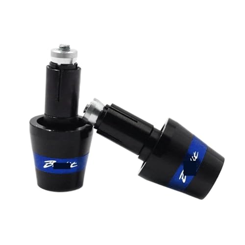 Barre bouchons d'extrémité de guidon Suzuki GSF 1200 1250 Bandit accessoires de protection bleus