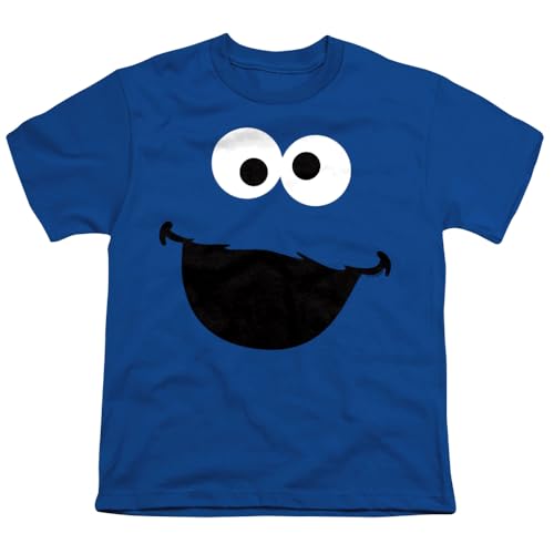Popfunk - Youth Sesame Street Cookie Monster T-Shirt for Boys (Small)
