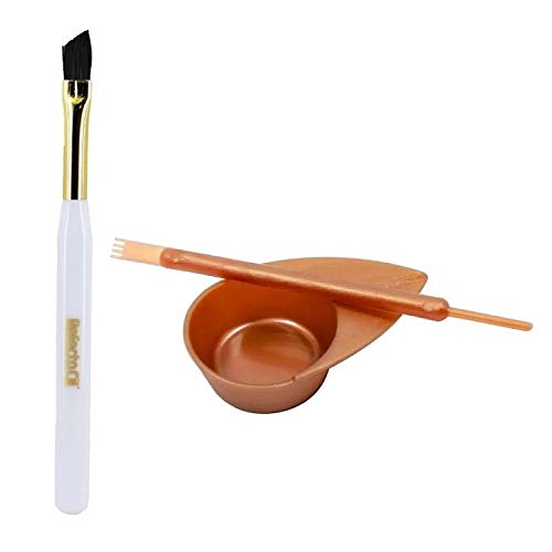 Mini Kit Pincel Aplicação Refectocil Rose Gold Plus
