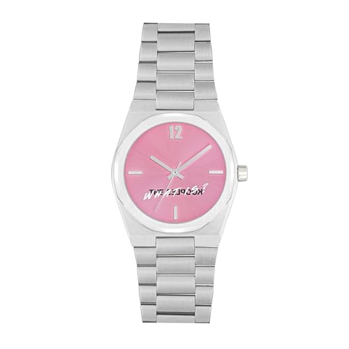 The Kooples - Montre What is - Quartz Mouvement de Montre - Largeur du boîtier: 38 mm - Acier Inoxydable - Pink - 5 ATM