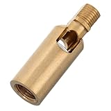 DINHEAROM Kopfgelenk Wandlampenadapter Aus Reinem Kupfer Verstellbarer Leuchtenanschluss Für Schrägen Deckenlampen Vielseitig Einsetzbar Für Verschiedene Wohnstile Und Dekorationen