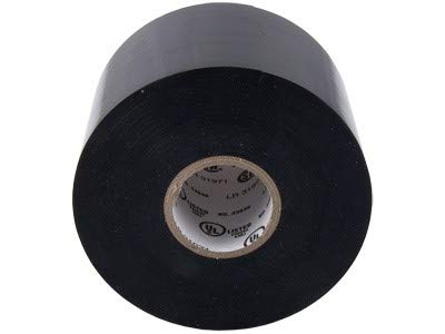 Image of Secure Premium Black Electrical Tape 2 Inch x 66 Feet - Single Roll