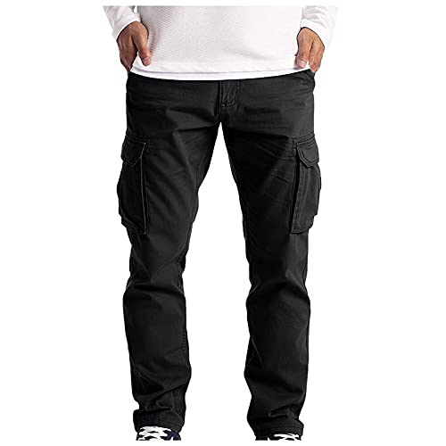 Pantalon d'entraînement pour homme à cordon de serrage et coupe large