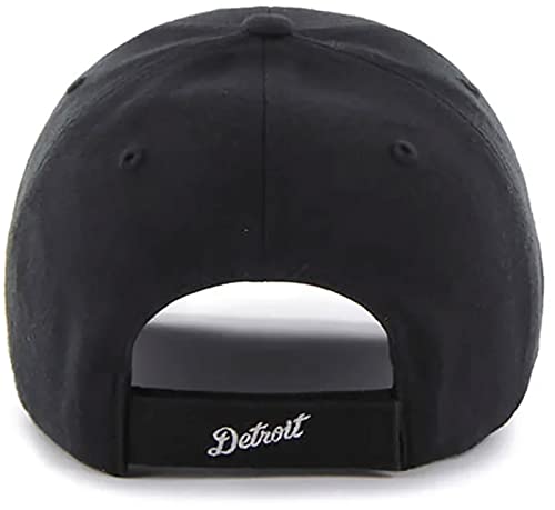 47 Detroit Tigers gorra ajustable negra/blanca miniatura 2