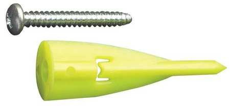 Drywall Anchor, Hammer-in, 2 in, PK100